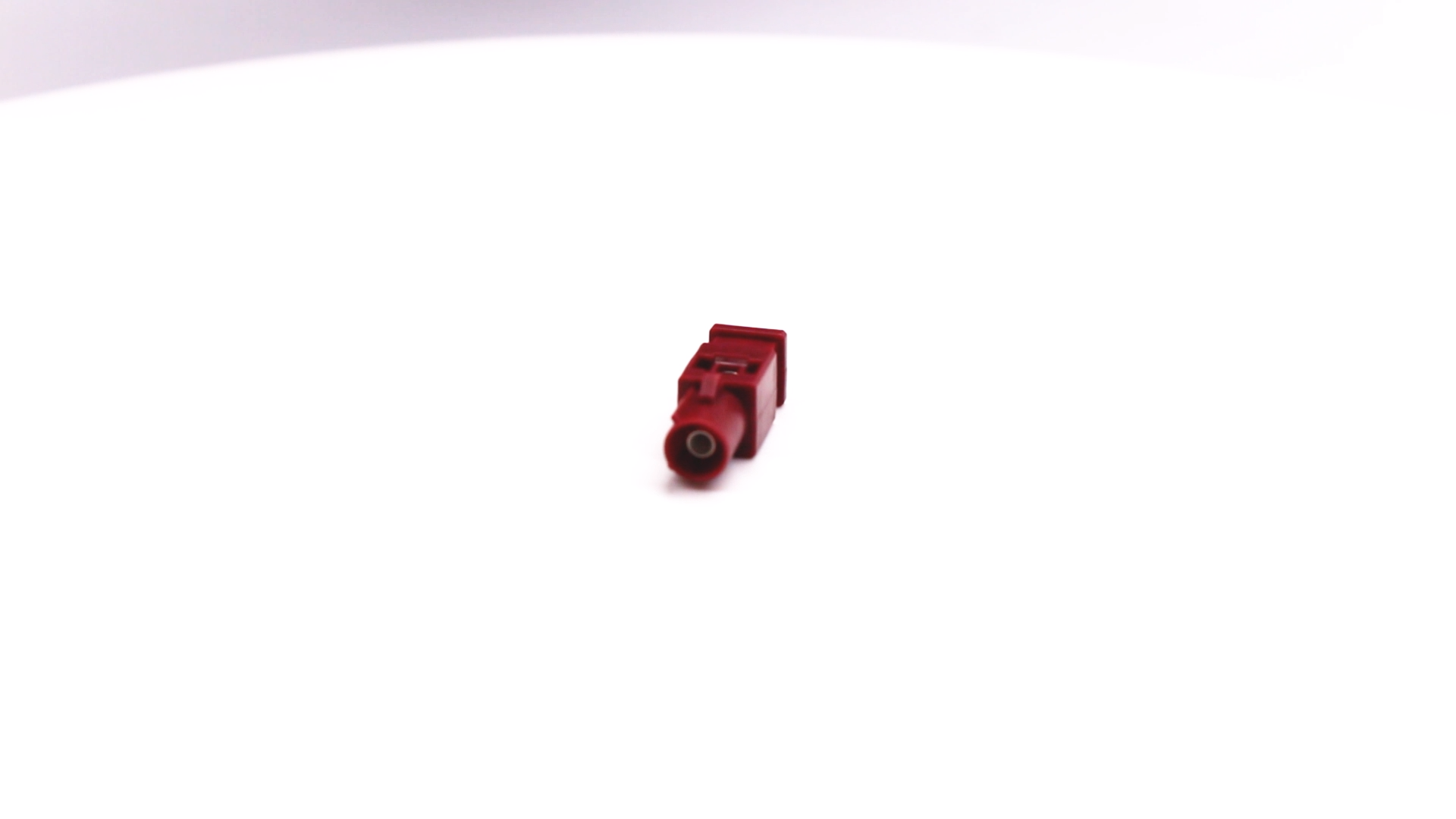 Fakra Cable Video: Fakra D Male Claret Violet Crimp Solder Connector for Car Antenna RG58 Cable