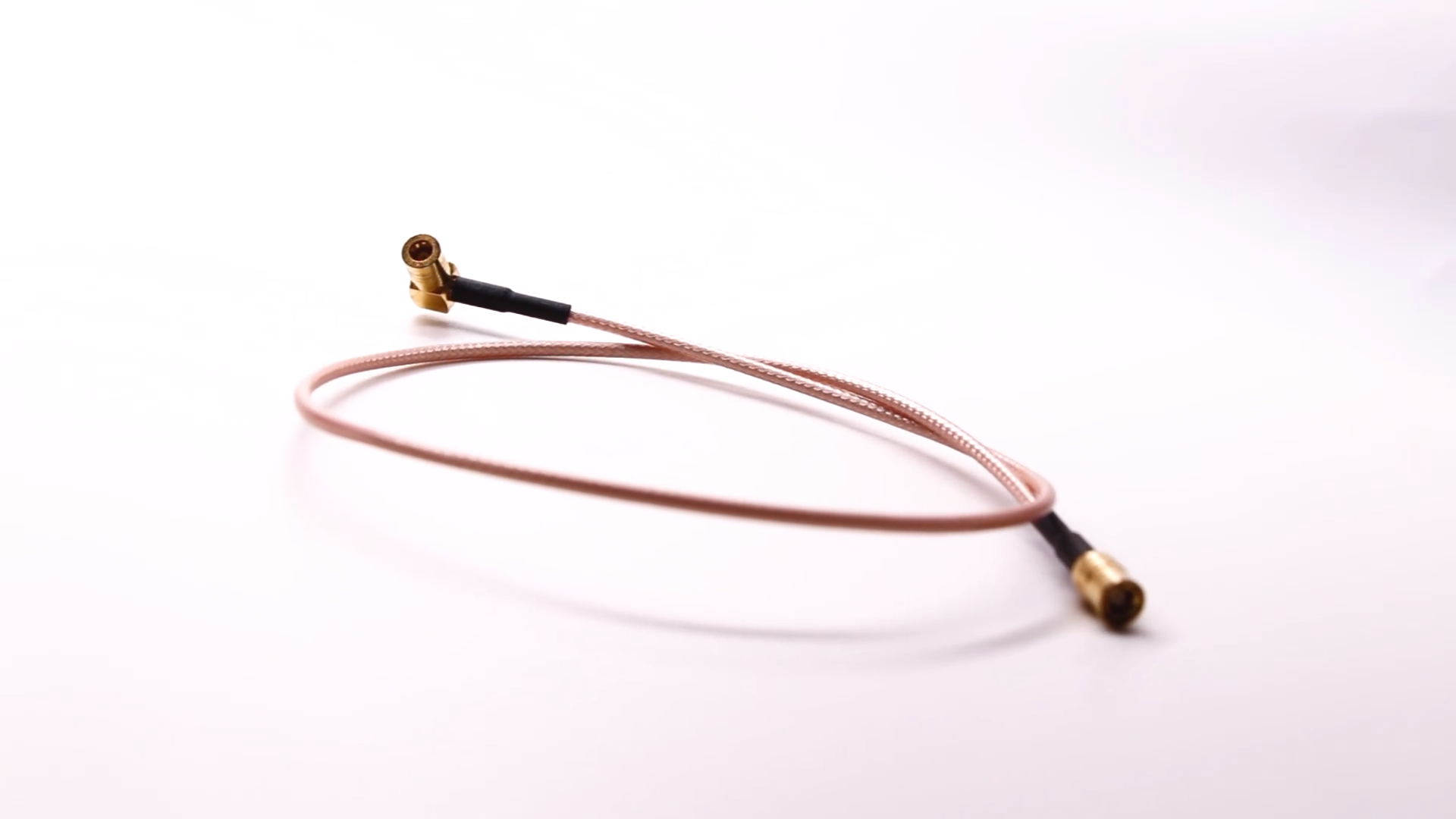 RF Cable Assemblies Video: SMA Socket to MCX Plug Coax Cable Brown RG316