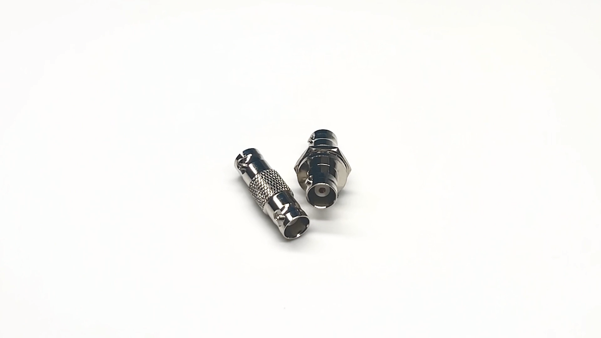 BNC Adapter Video - Connectors Female to Female Nickel Plating