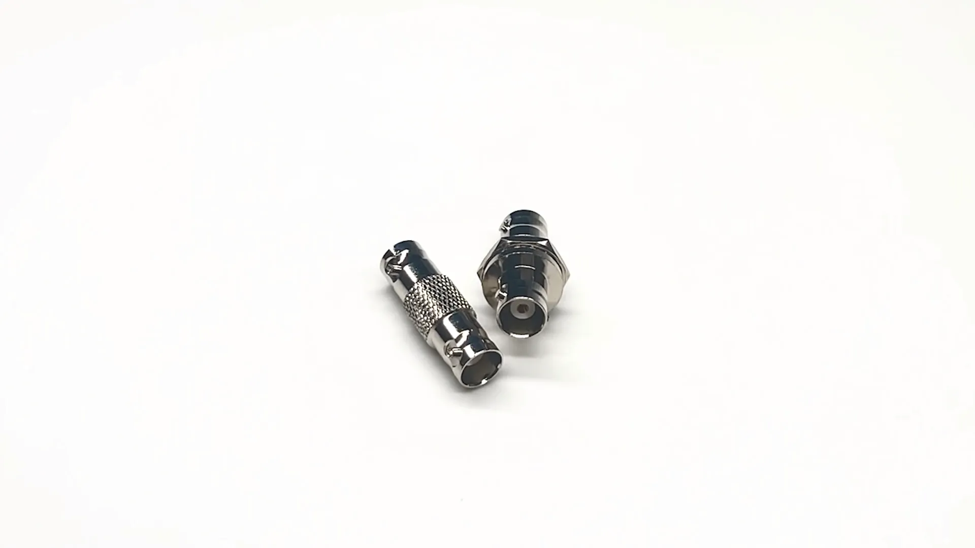 BNC Adapter Video - Connectors Female to Female Nickel Plating