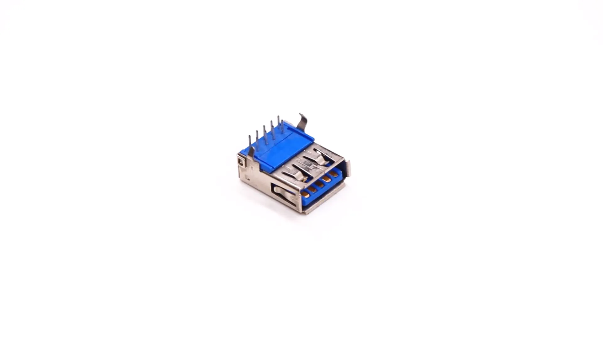 USB Female Video: USB 3.0 Type A Female Right Angle SMT Connector