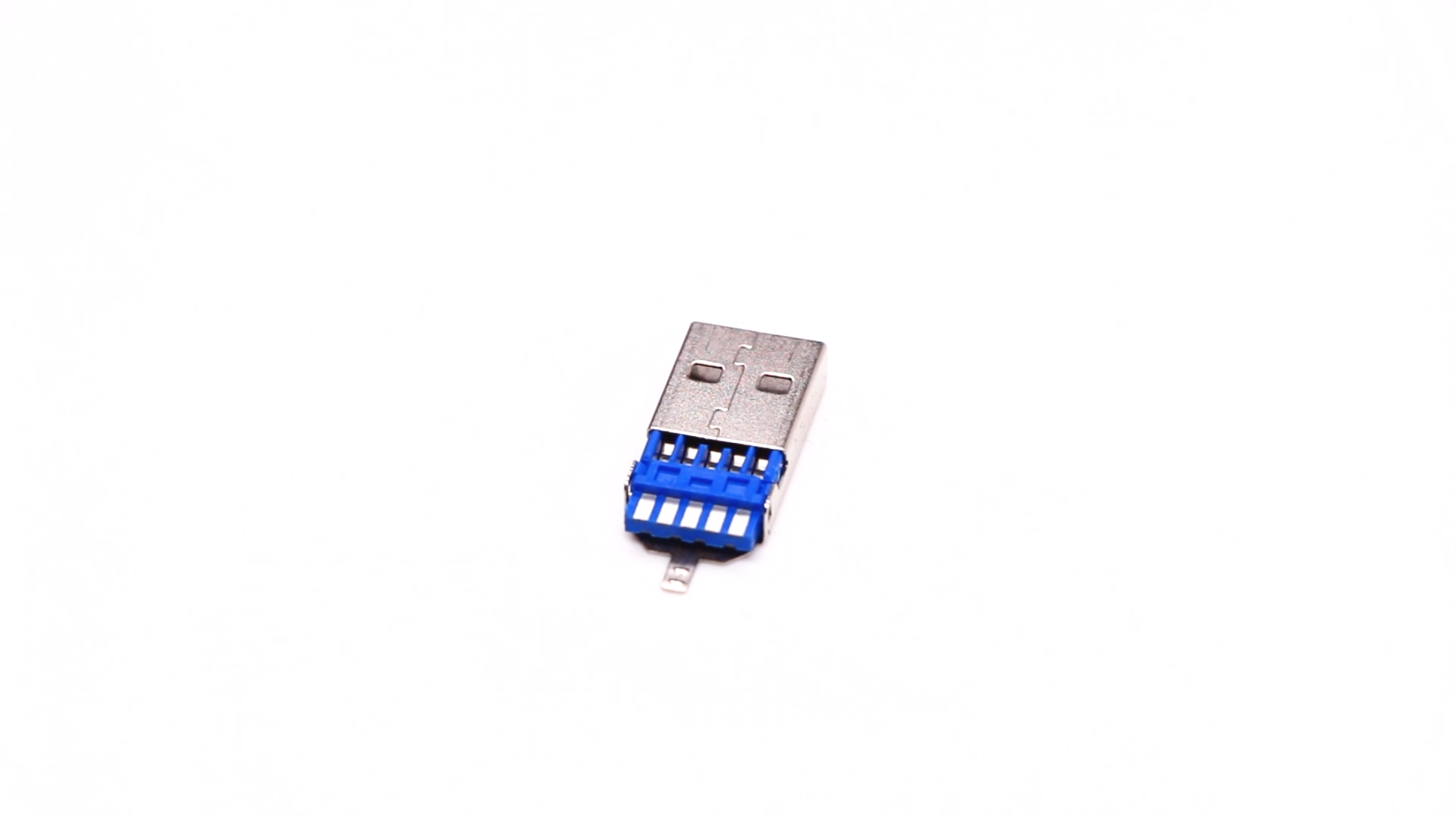 USB3.0 Connector Video: USB 3.0 Type A Male Straight 9-Pin Connector