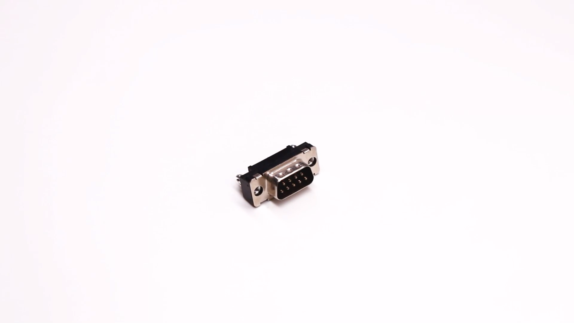 D-Sub Connector Video: High-Quality 9-Pin DB Male Connector for PCB Mount