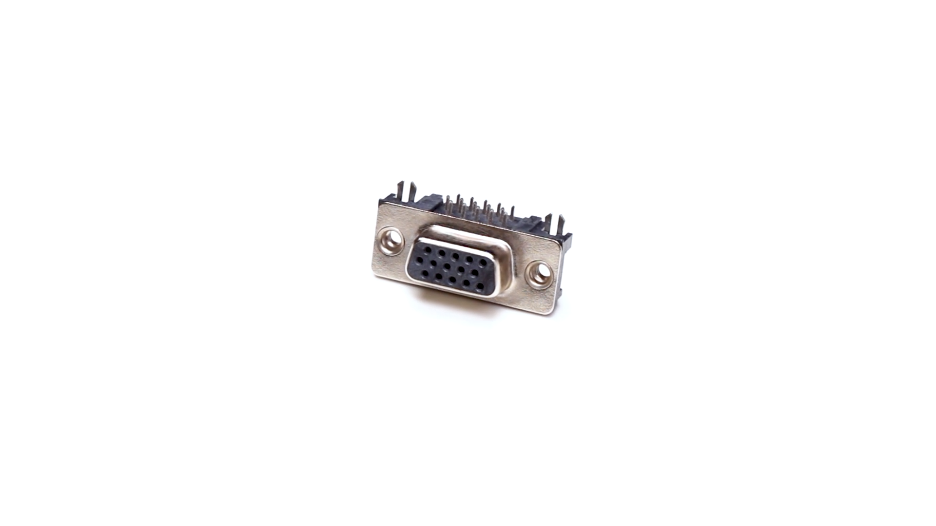 D-Sub Connector Video - Ultra-thin high-density d-sub connector VGA 15 Pin Female Right Angle Through Hole