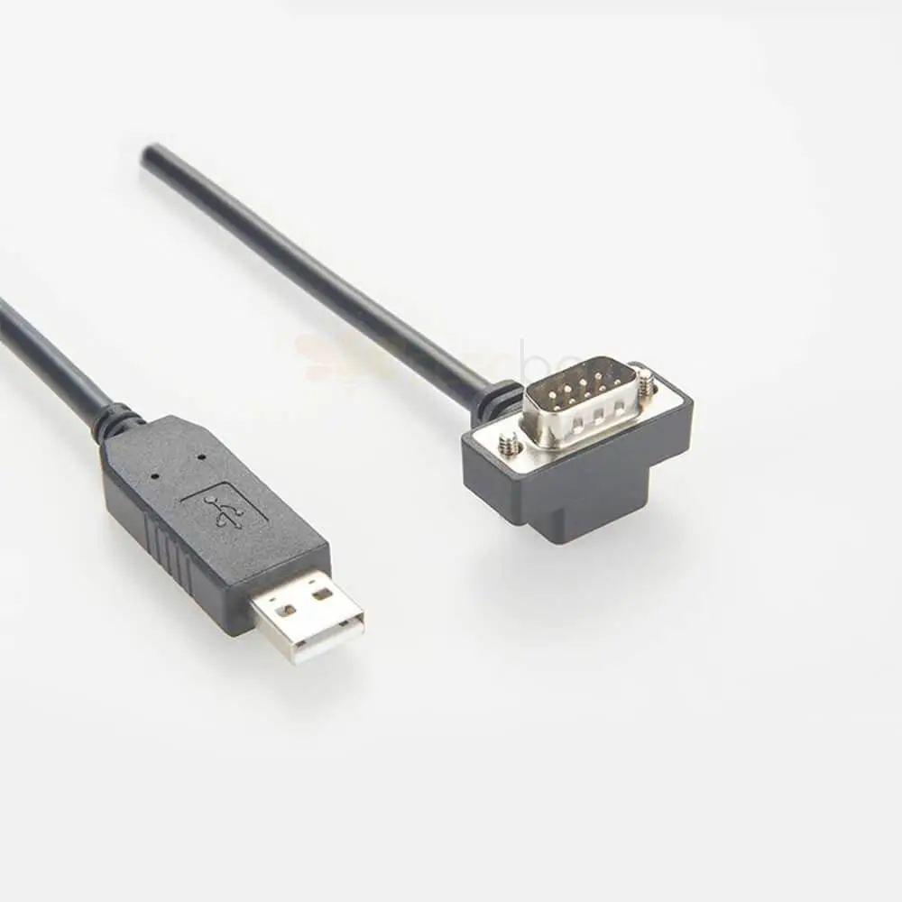 Upgrade Your Connectivity with the 9 Pin Male DB9 to USB 2.0 A Right Angle Connector