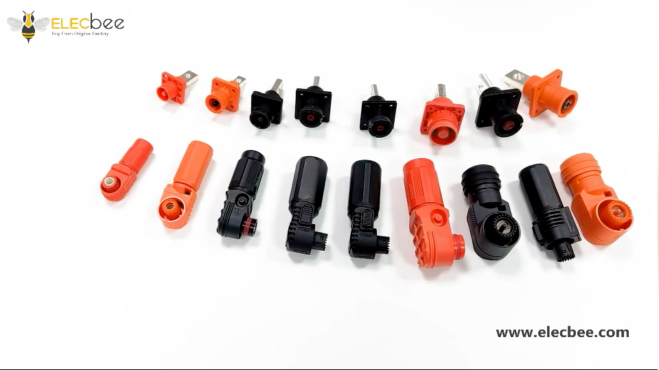 Exibição de instalação do conector HV