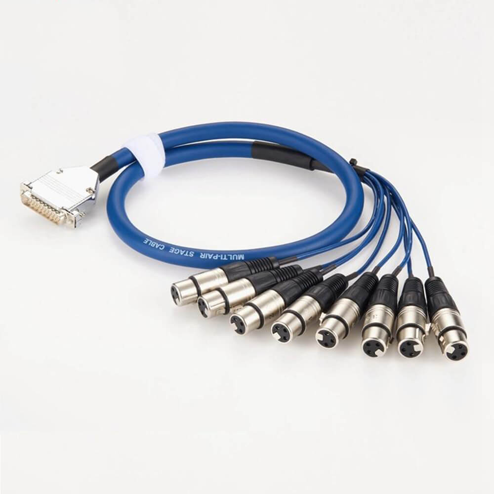 DB25 Male To 8 XLR Female Tascam Cable Review and Guide