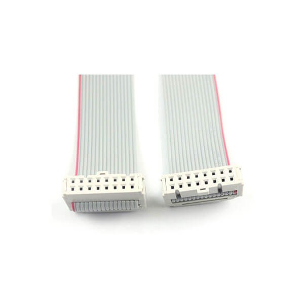 Elecbee 2.54mm间距,排线,2x8 PIn,16针,16线,IDC扁平带状电缆,长度1M连接器