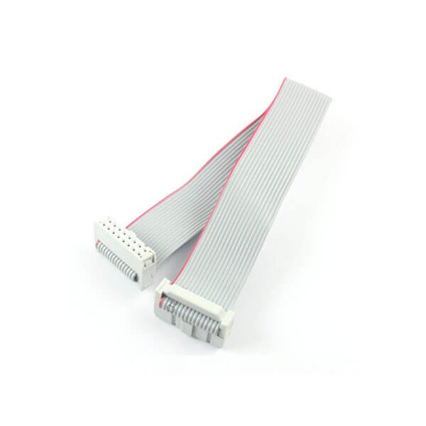 Elecbee 2.54mm间距,排线,2x8针,16针,16线,IDC扁平带状电缆,长度20cm连接器