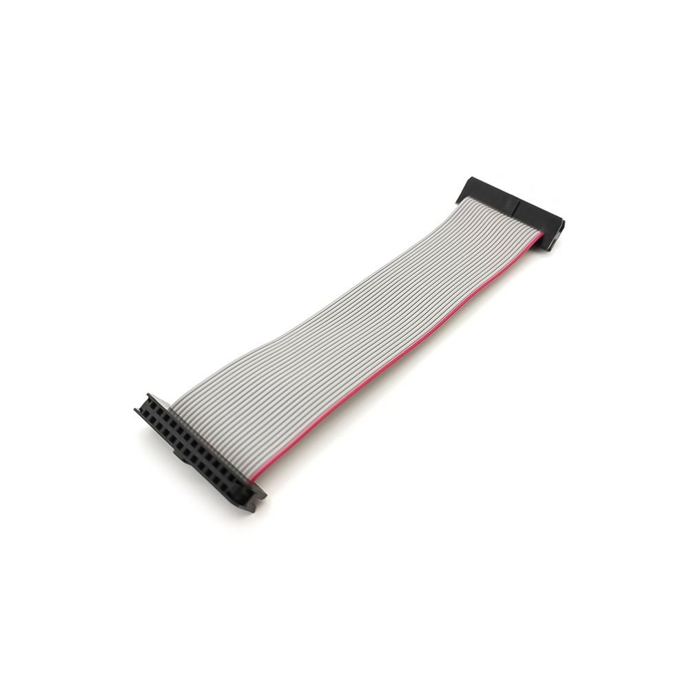 Elecbee 2mm间距,排线,2x12,24针,24线,IDC扁平带状电缆,长度10CM连接器