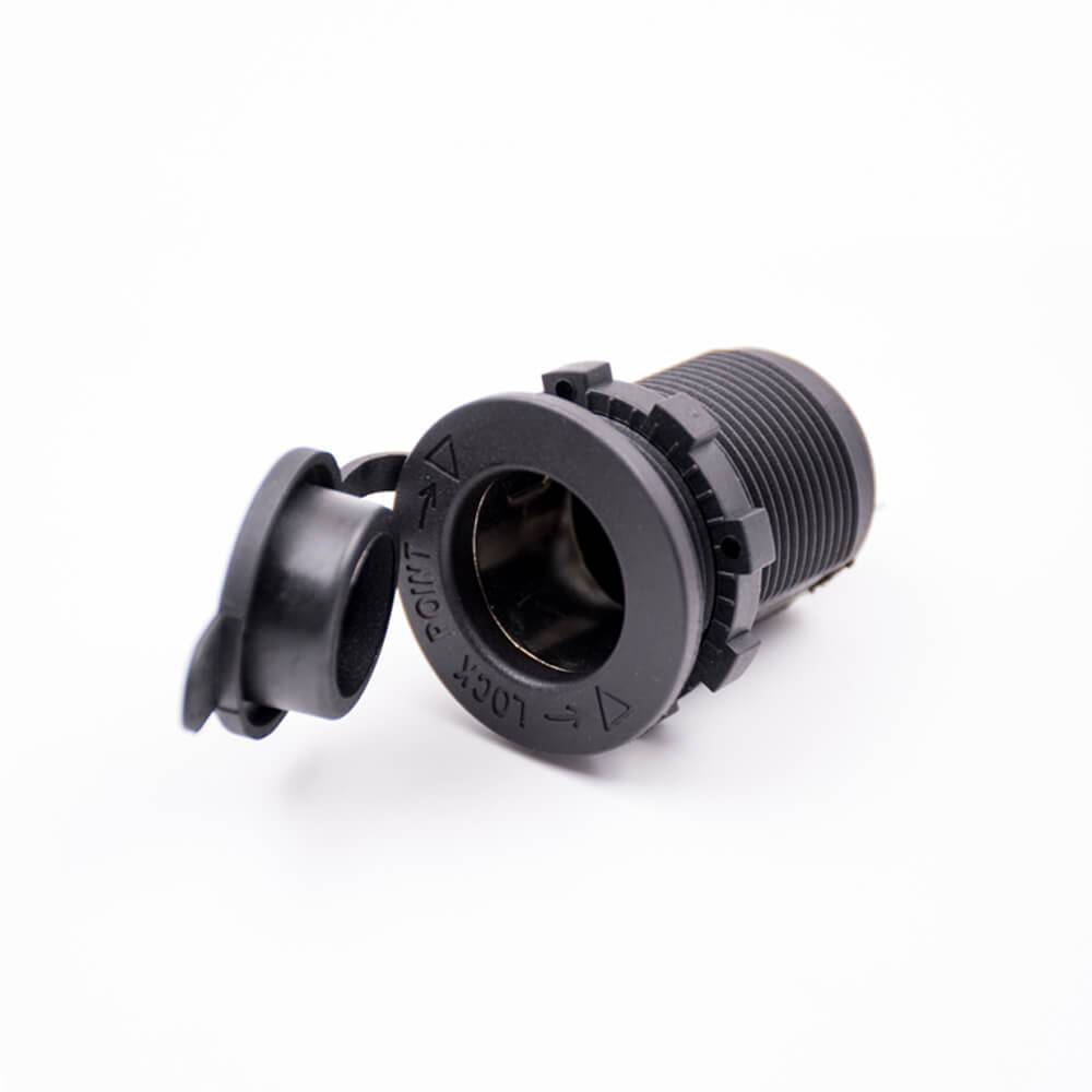 cigarette female socket SPARKING 3FT Car Lighter Plug to Eyelet Terminals 12V Extension Cable with 10A Fuse (3FT) : Automotive With Nut 11.8 INCH 14 AWG SAE