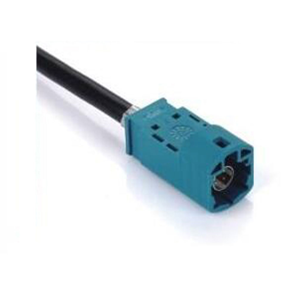 Elecbee HSD Cable Z Code 4P Straight Male Connector Functional Vehicle Signal Single End Extension 0.5m