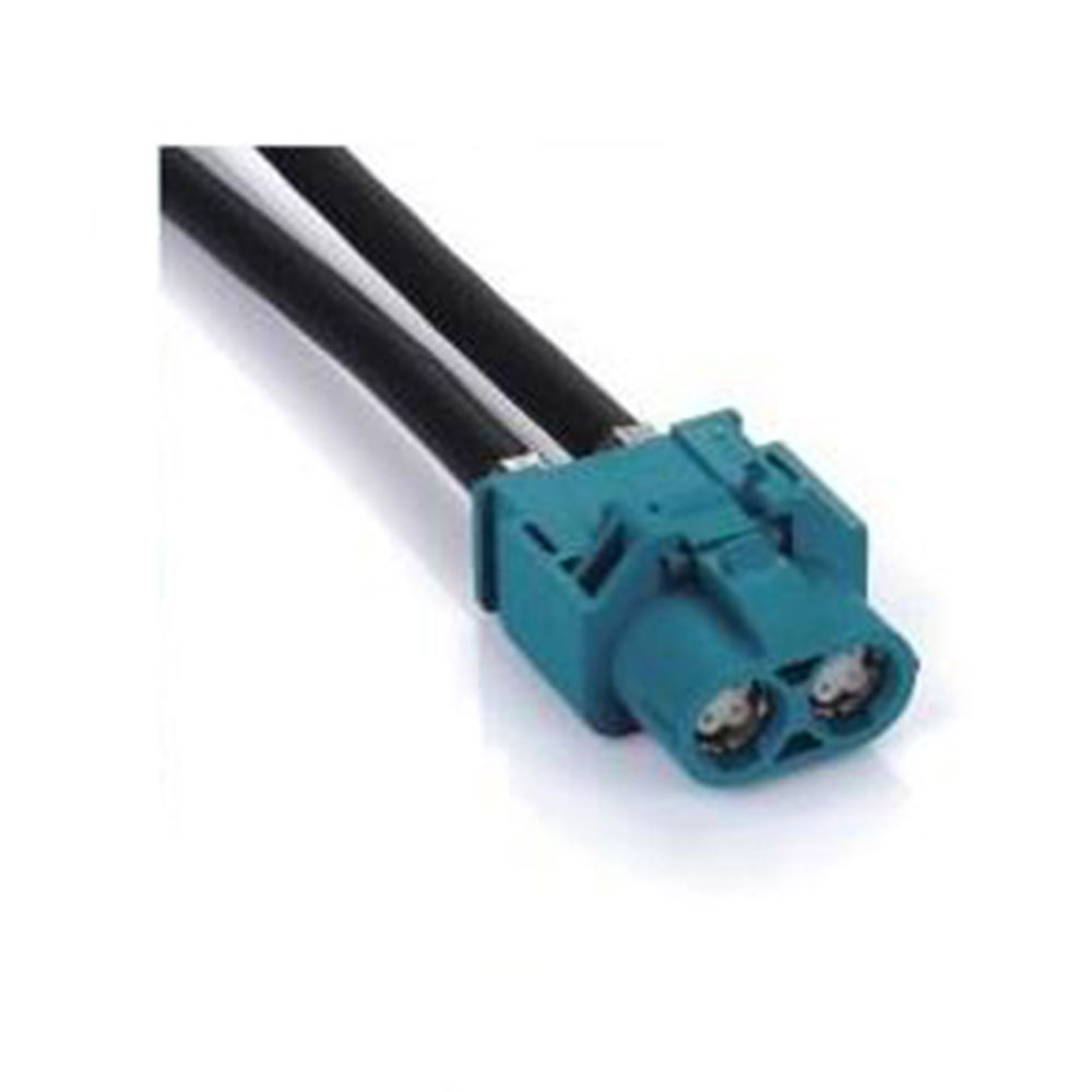 Elecbee HSD Cable 2x4P Z Coding Straight Dual Female Twin Connector Functional Vehicle Signal Single End Cable 0.5m