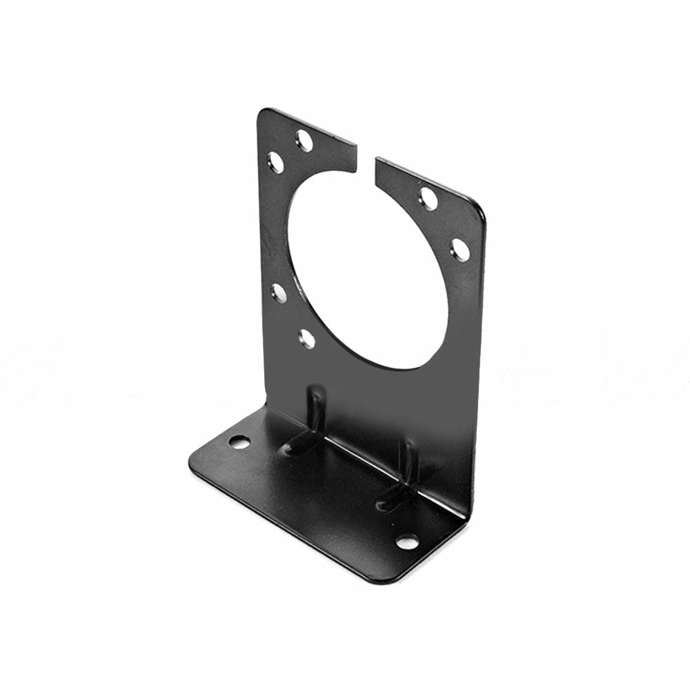 Elecbee 美规7针插座固定支架电源插座转换器黑色圆头