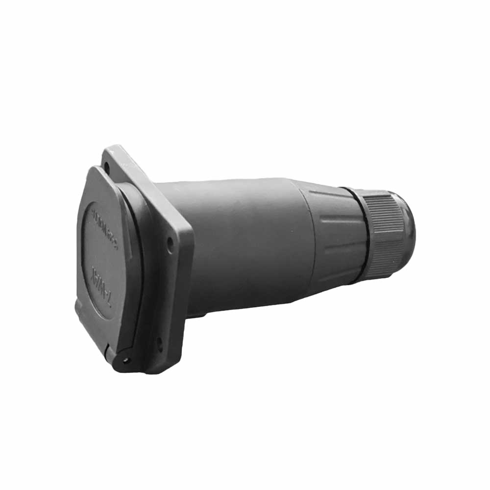 Elecbee 美规七芯拖车连接器拖车插头插座房车游艇电源插头