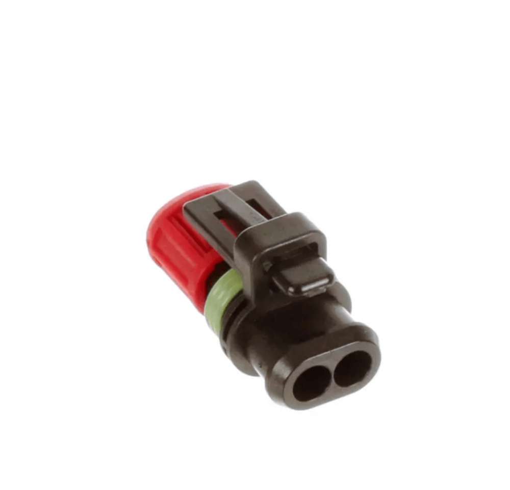 Elecbee 2孔汽车防水连接器1.5系列挖掘机喷油嘴插头端子