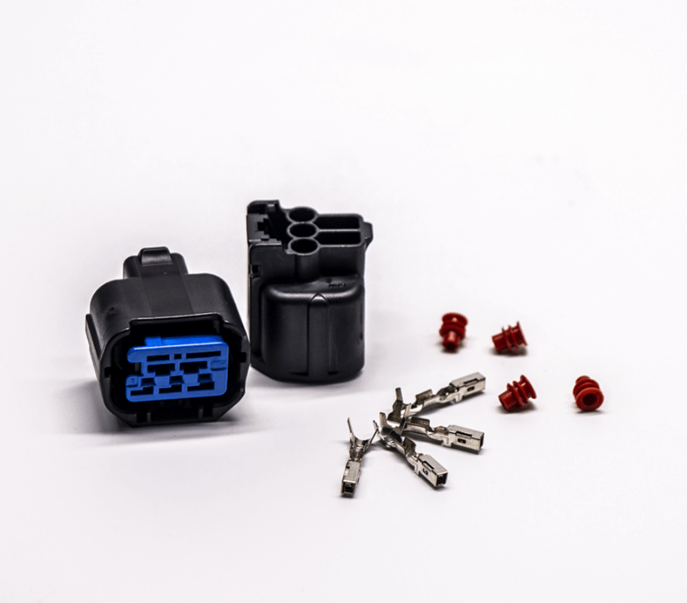 Elecbee PBT sealed 3 Pin female Waterproof Electrical Housing Auto Connector