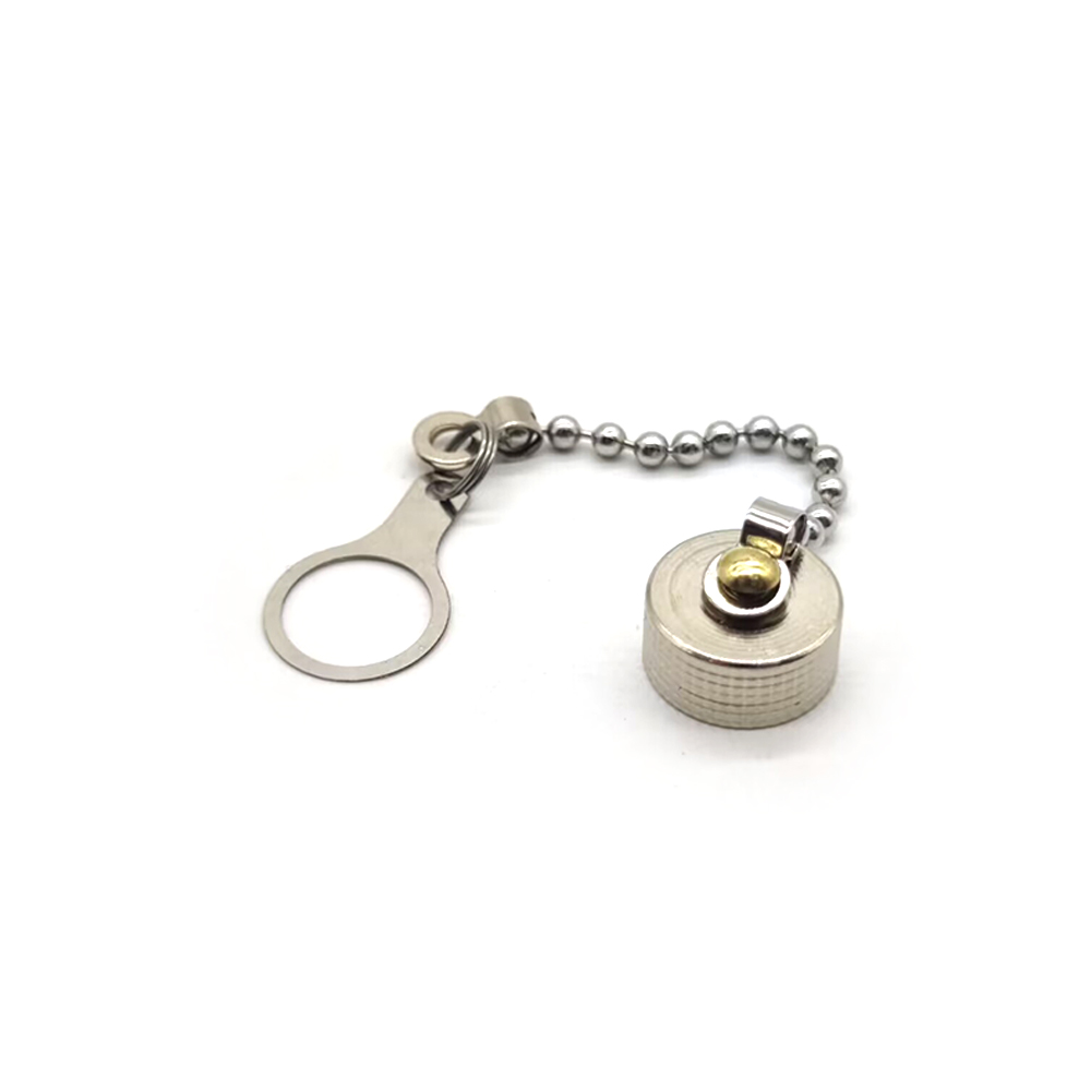 Elecbee Metal Dust Cap Covers GX12 With Chain