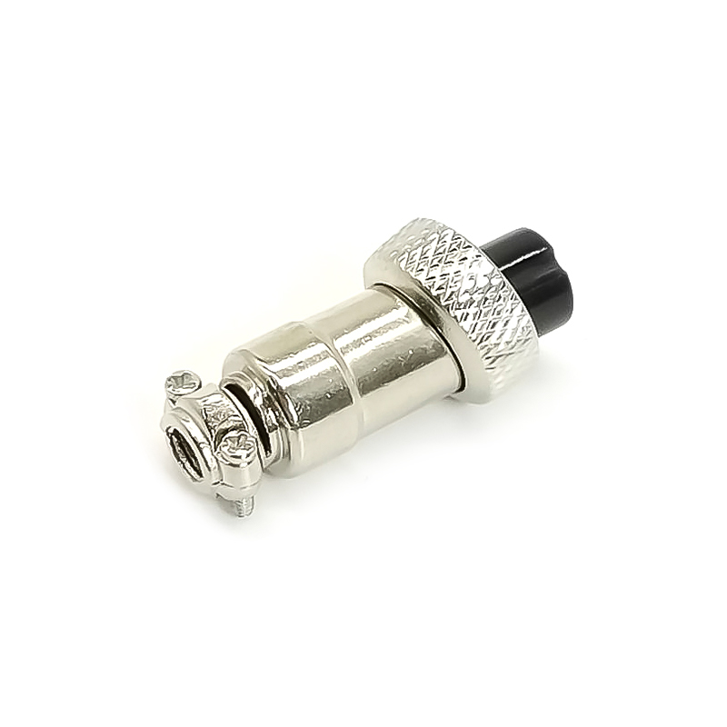 Elecbee Connecteur d'aviation GX12 wu femelle droite à femelle droite avec câble de 2M
