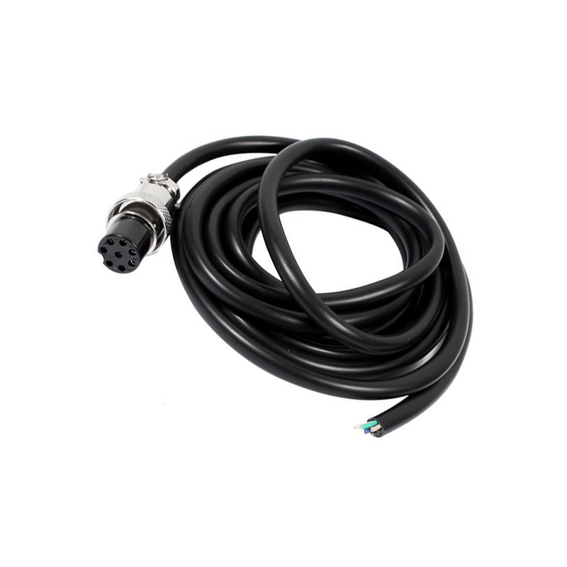 Elecbee 10pcs GX16 Aviation Connector Butt-Joint Type 8pin  straight   Female with  1M Cable