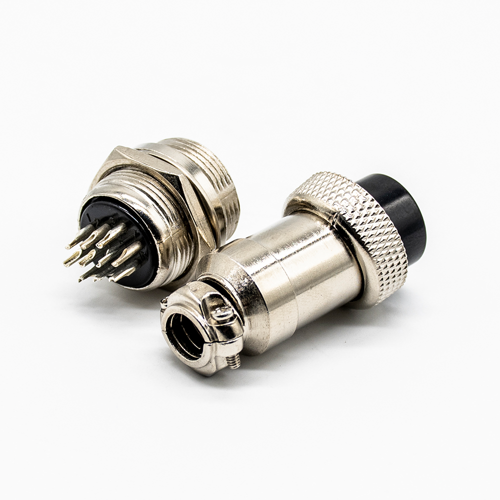 GX20 5Pin 20mm Panel Mount Aviation Connector – Metal Plug & Socket Set