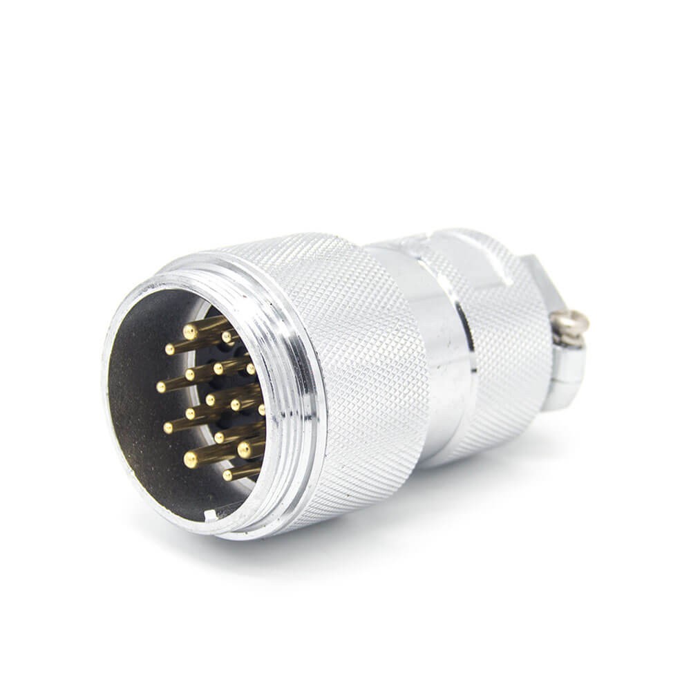 Elecbee GX40 Aviation  connector  male 16pin StraightButt-Joint Type Solder Type  connector