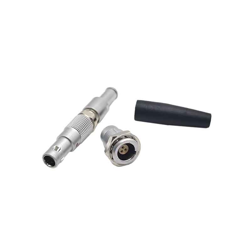 Elecbee Push Pull Self-Locking 00B Series Connector 3 pin FGG Male ...