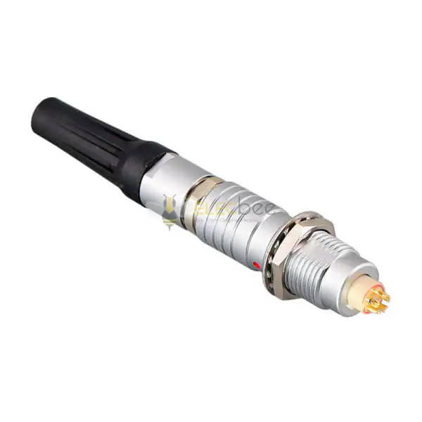 Elecbee 金属推拉自锁航空连接器 1B系列 5 pin FGG 公插头+ EGG 母插座