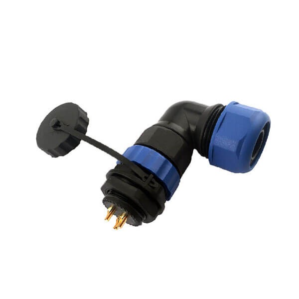 Connecteur Aviation SP21 2 Broches étanche IP68 - Sertissage Sans Soudure, 500V 30A, Pour éclairage Extérieur, Lampes - 11