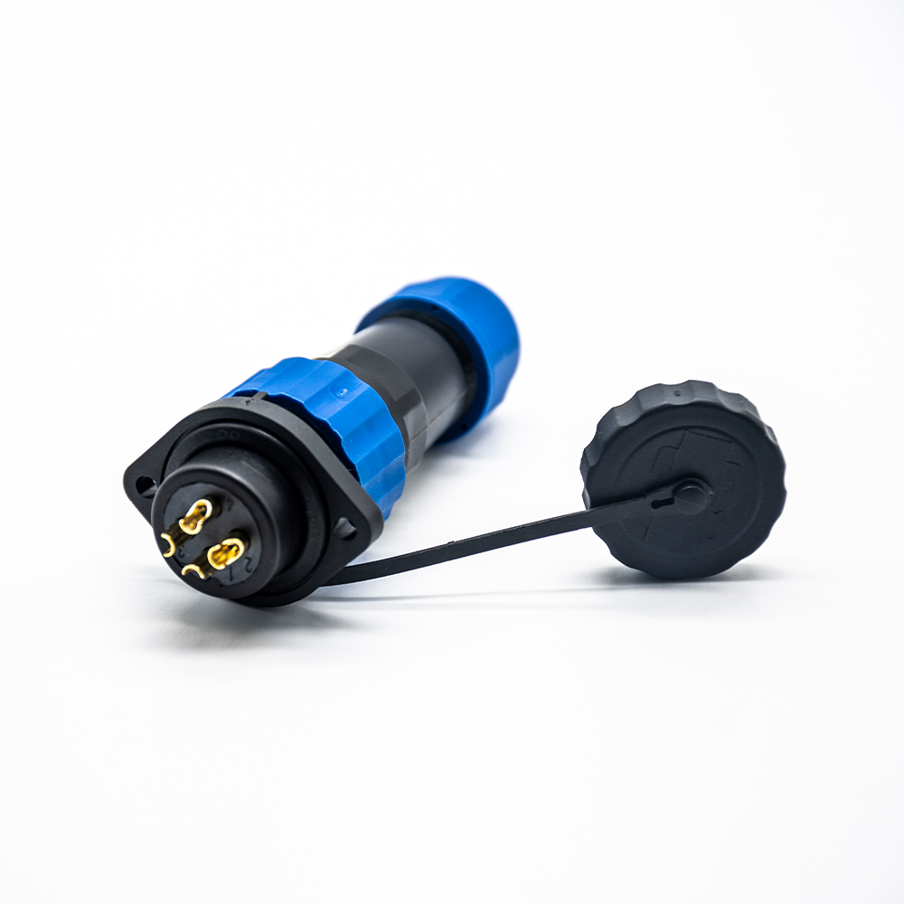 Connettore Aviazione Impermeabile A 6 Pin IP67 – 125V 5A, Saldabile, Per Auto, Barche E Luci Esterne