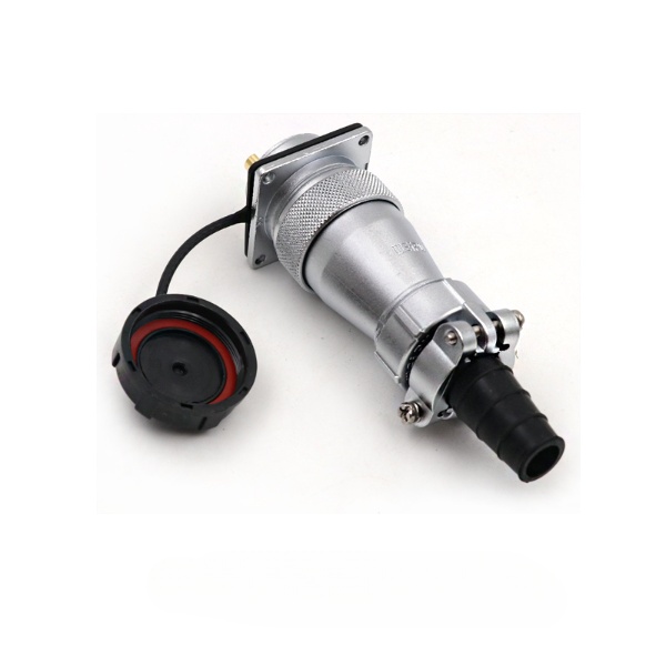 Elecbee 8pin Flange Socket and Straight Plug series WF28 TI+Z Male plug and Female Receptacle