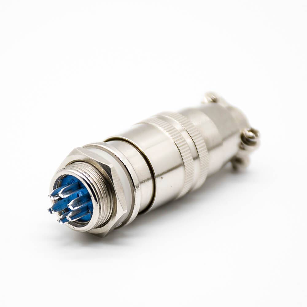 Elecbee XS16 Quick Push-Pull Connector 7 Pin Plug Socket Aviation Connector Plug+Socket