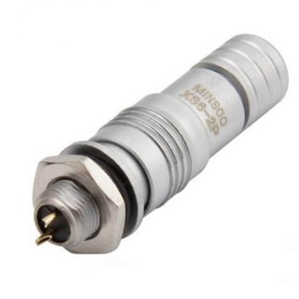 Elecbee XS6 2Pin Circular Connector Female Cable Plug and Male Panel Mount Socket