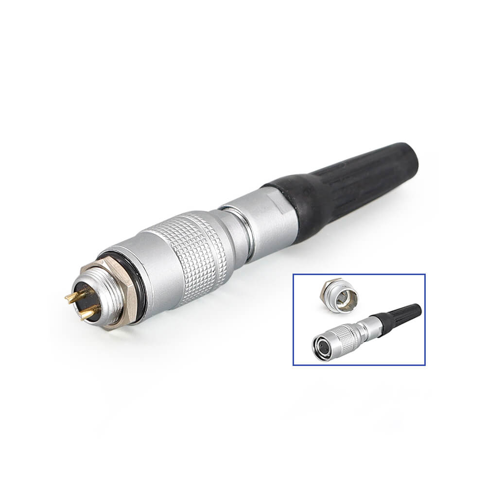 Elecbee YC8 Series Connector 2 Pin Avation Push-Pull Quick Lock Formal Mount female Plug Male Socket