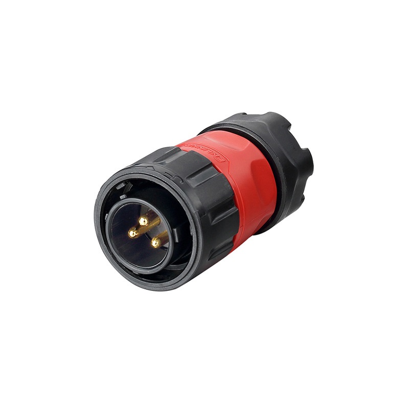 Elecbee 3 Pin Male Plug Aviation Connector Solder Type Waterproof IP67 20A 500V