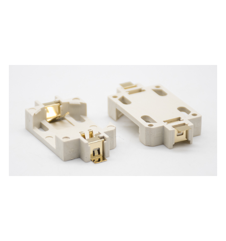 Elecbee CR2032 Porte-batterie à cellule de monnaie SMT Connecteur de batterie Plug-in Base de batterie 1pcs