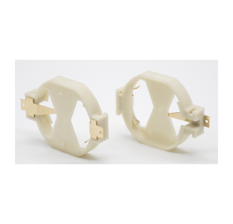 Elecbee CR2032 Porte-batterie à cellule de monnaie SMT Connecteur de batterie Plug-in Base de batterie 1pcs