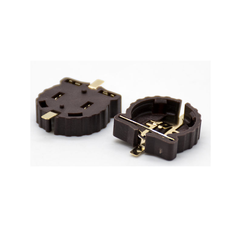 Elecbee CR1220 Coin Cell Batteryder Smt Battery Connector Plug-In Base Base 1PCS