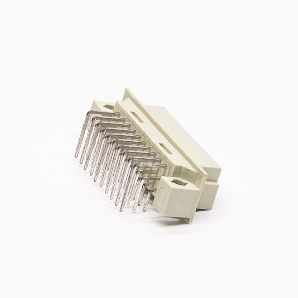 Elecbee Din 41612 Connector Types 30 Pin Right Angle A+B+C 3 Rows Pcb Mount Female Panel Receptacles