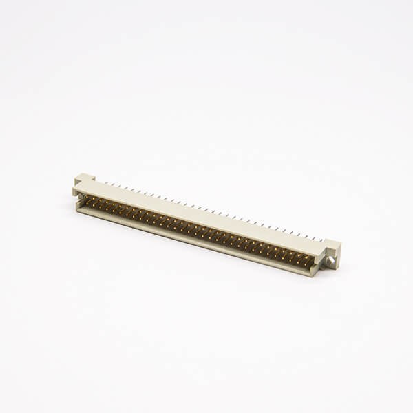 Elecbee DIN 41612 Connector Types 64 Pin Straight Male A+B Double Rows Pcb Mount Male Panel Receptacles