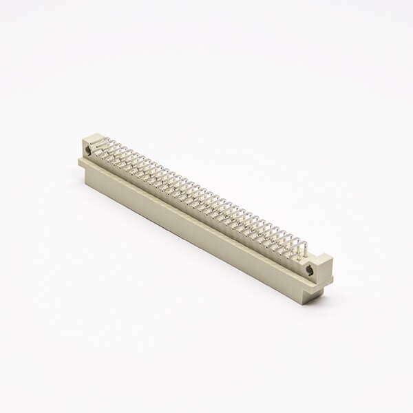 Elecbee Din 41612 Male Connector PH2.54mm 64PIN（A+B）Angled European Socket Through Hole