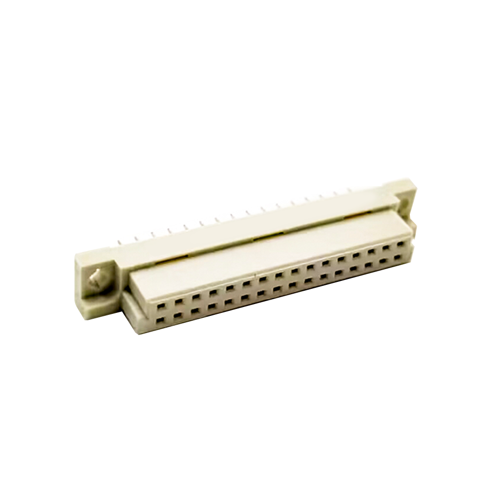 Elecbee Din 41612 Steckverbinder Female PH2.54mm 32PIN（A+B）Straight European Socket Through Hole for PCB Mount