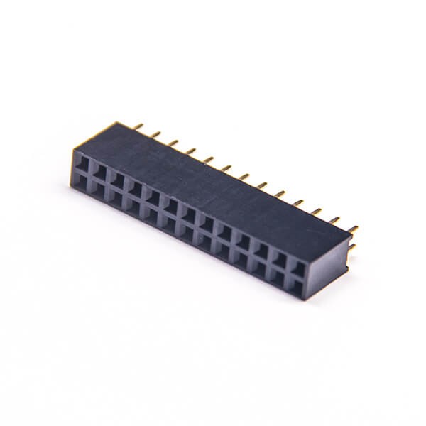 Elecbee 10pcs 2X13 Pin PCB hembra encabezado doble fila recta Y tipo DIP