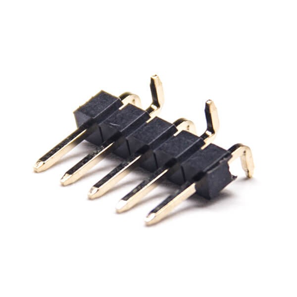 Elecbee 3pcs 5 Pin Header Connector 2.54mm Pitch 180 Degree SMT Type