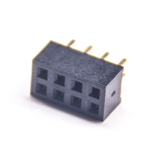 Elecbee 4pcs Female Header Pins Dual Row Stright 2.0mm PH DIP Type