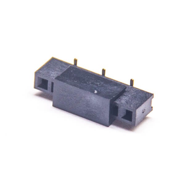 Elecbee 5pcs Single Row Female Header Connector 2.0mm SMT Type 4.3mm Plastic Height