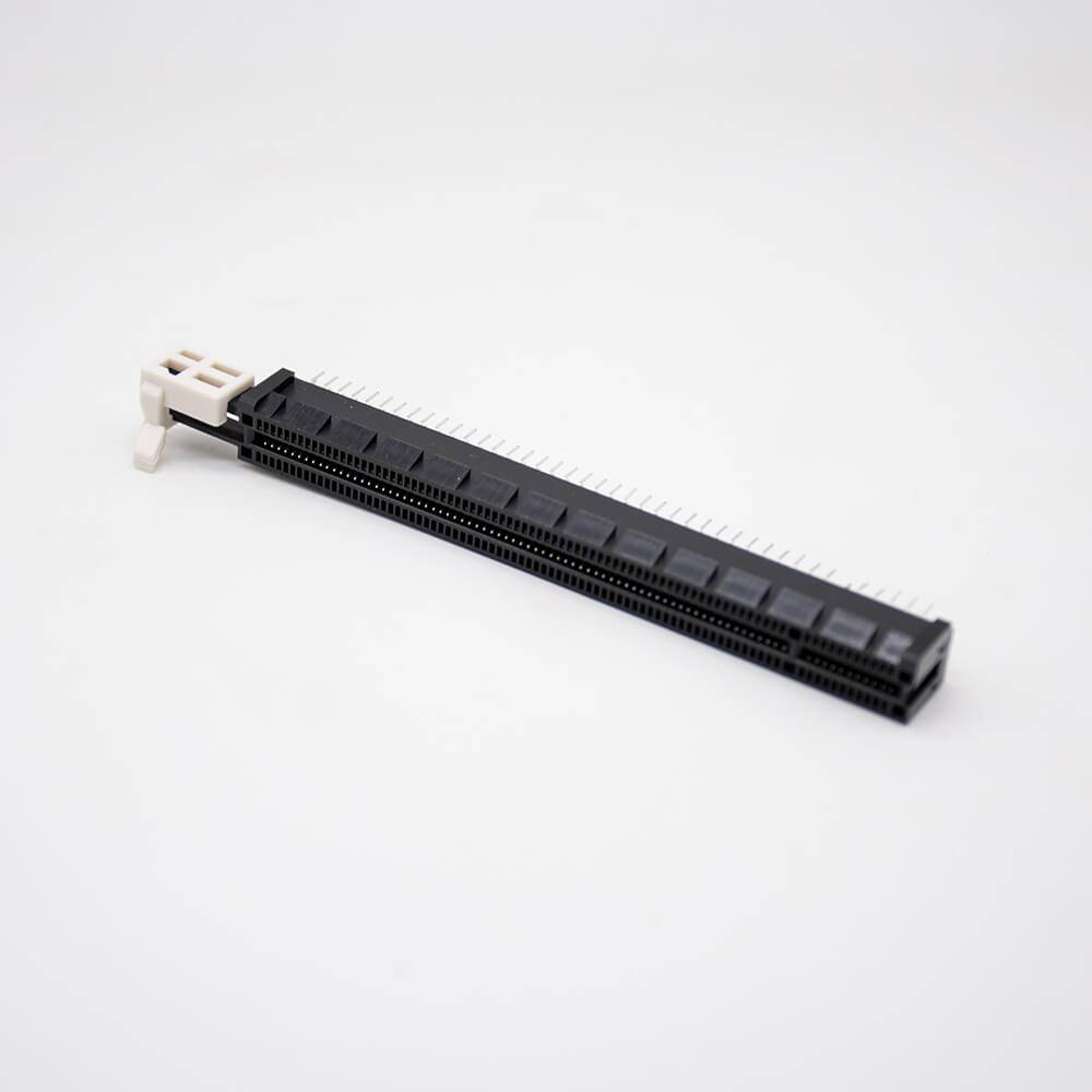 Elecbee PCIE 连接器插槽 164 针插入式注塑存储卡插槽