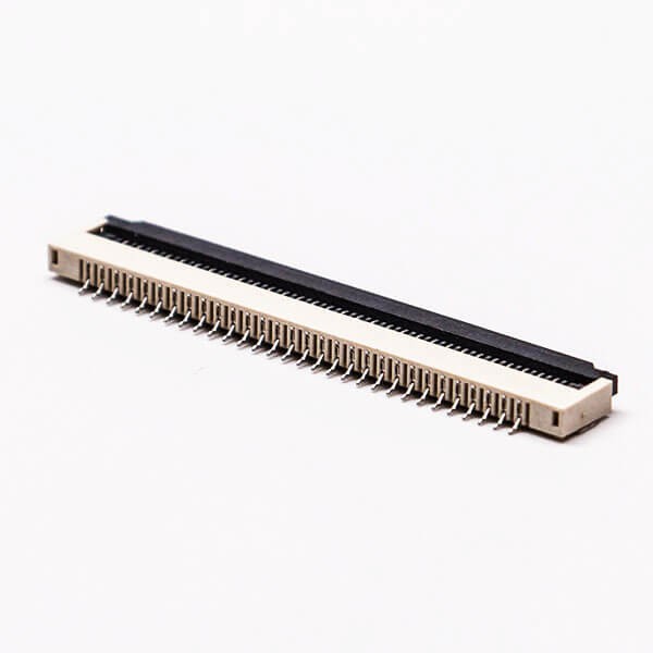 Elecbee FFC FPC Connector 1.0mm Pitch 30 Pin Bottom Contact Style Front Flip Straight Socket 2.0H
