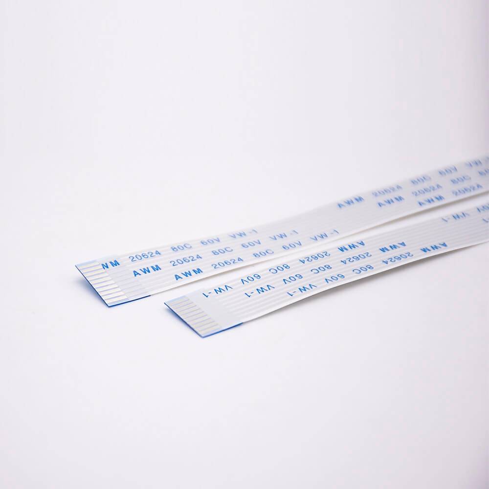 Elecbee Flexible Electronics Flat Cable 10pin 1.0mm Pitch Length 100mm A Type Ribbon Cable