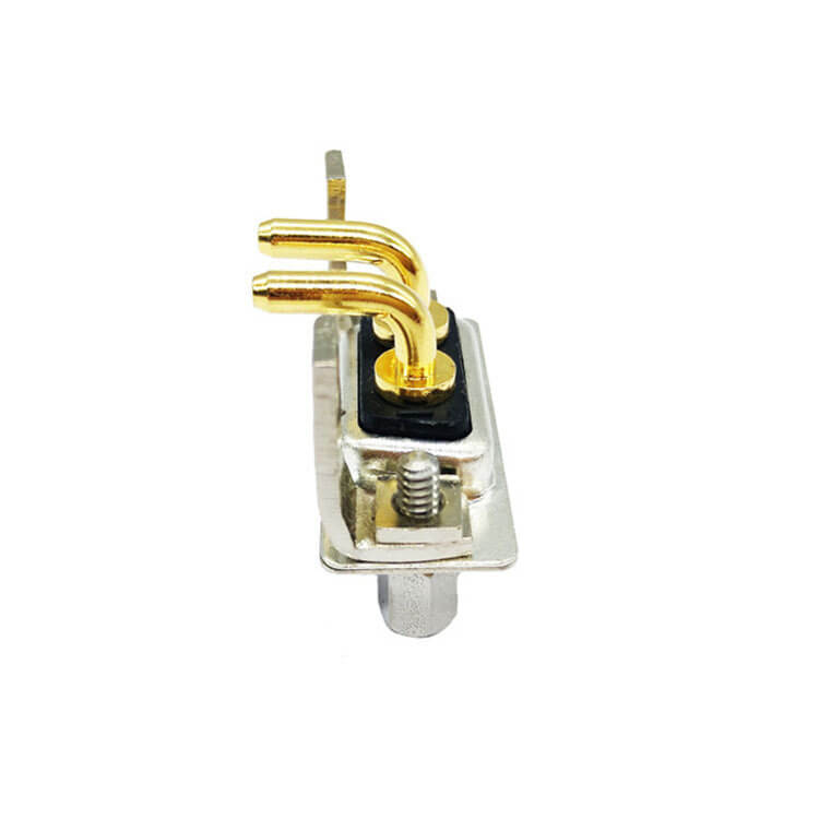 D SUB 2Pin Connector Right Angled Male Female Through Hole 2pin 1 Row ...